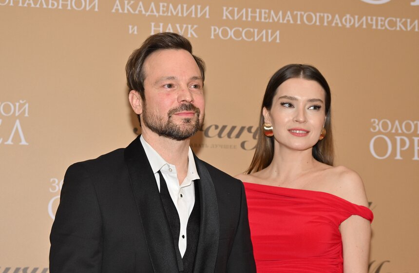 Актер Алексей Чадов и его супруга Лейсан Галимова