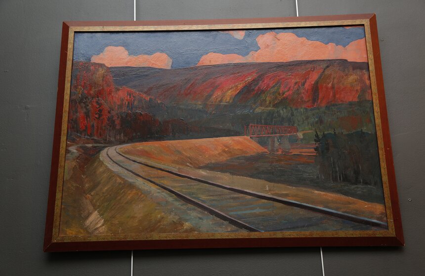 В Москве открылась выставка к юбилею БАМа "Магистраль" 10 фото