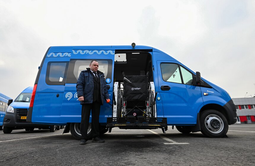 Мосгортранс обновил парк "Социального такси" 3 фото