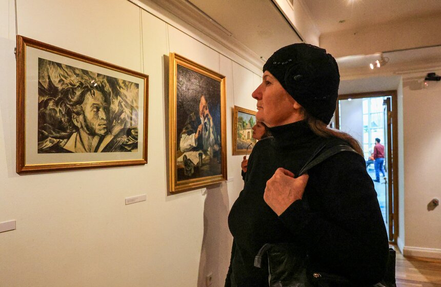 В Москве почтили память А. С. Пушкина в годовщину его гибели 4 фото