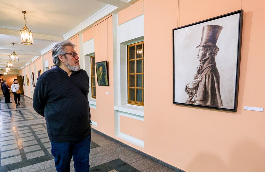 В Москве почтили память А. С. Пушкина в годовщину его гибели 5 фото