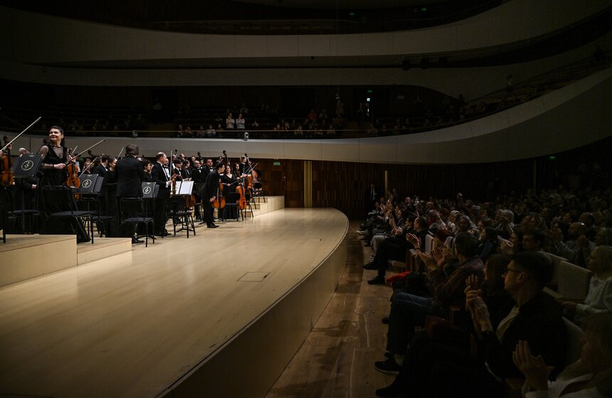 МГАСО исполнил произведения Бриттена, Шостаковича и Стравинского в "Зарядье" 26 фото