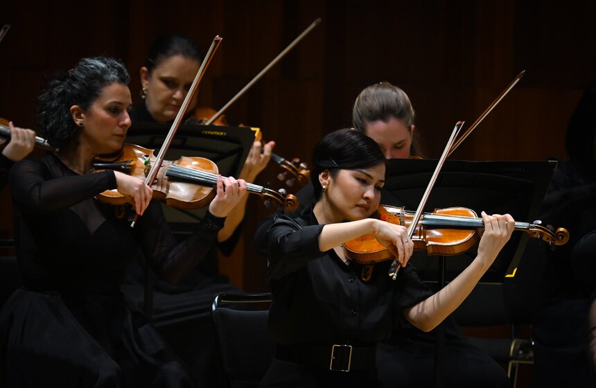 МГАСО исполнил произведения Бриттена, Шостаковича и Стравинского в "Зарядье" 4 фото