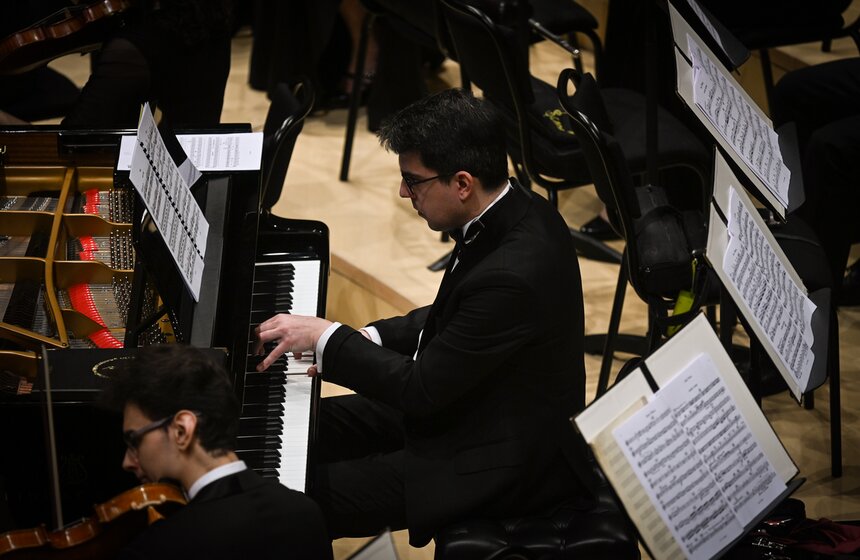 МГАСО исполнил произведения Бриттена, Шостаковича и Стравинского в "Зарядье" 23 фото