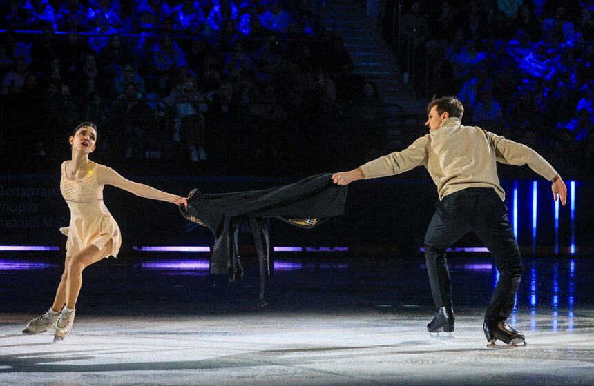 Фестиваль "Влюбленные в фигурное катание" прошел на "ЦСКА Арене" 30 фото