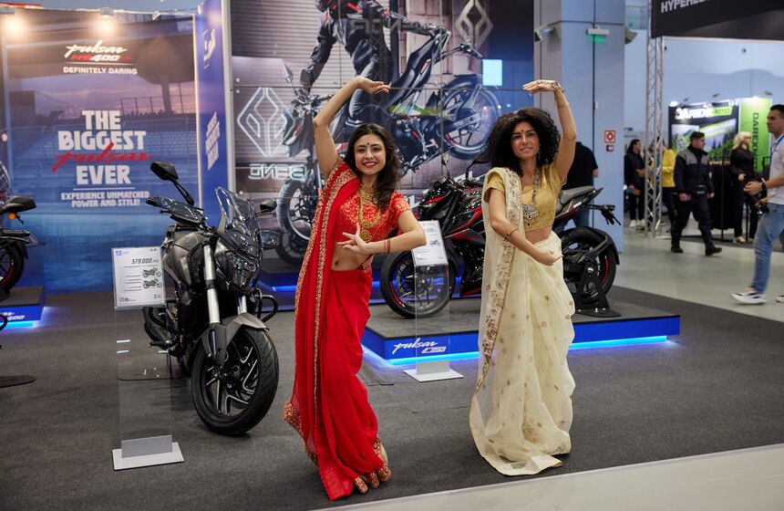 Выставка "Мотовесна" открылась в парке "Патриот" в Москве 8 фото