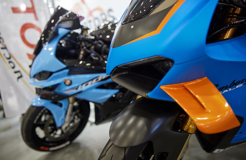 Выставка "Мотовесна" открылась в парке "Патриот" в Москве 4 фото