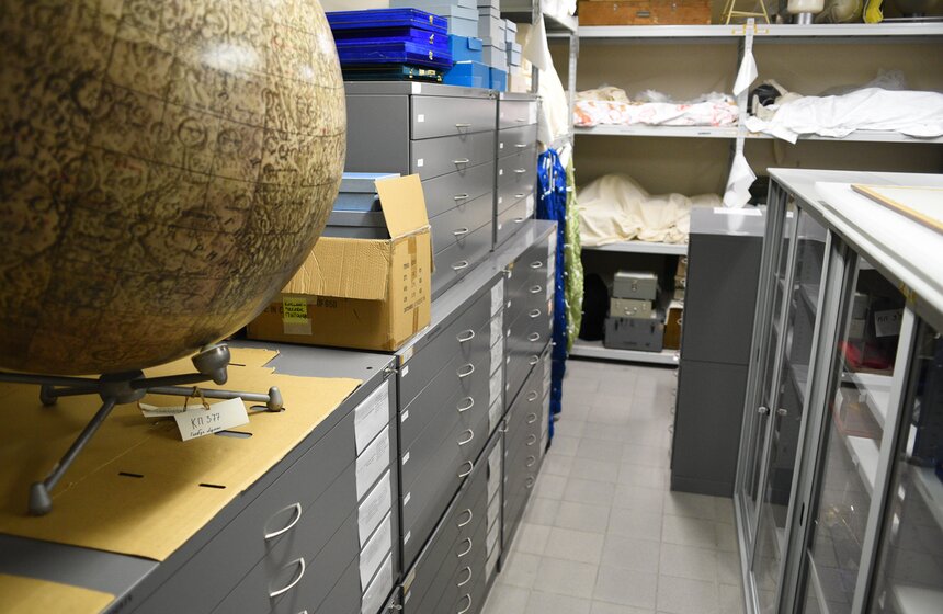 Пресс-тур прошел по закрытому хранилищу Музея космонавтики в Москве 20 фото