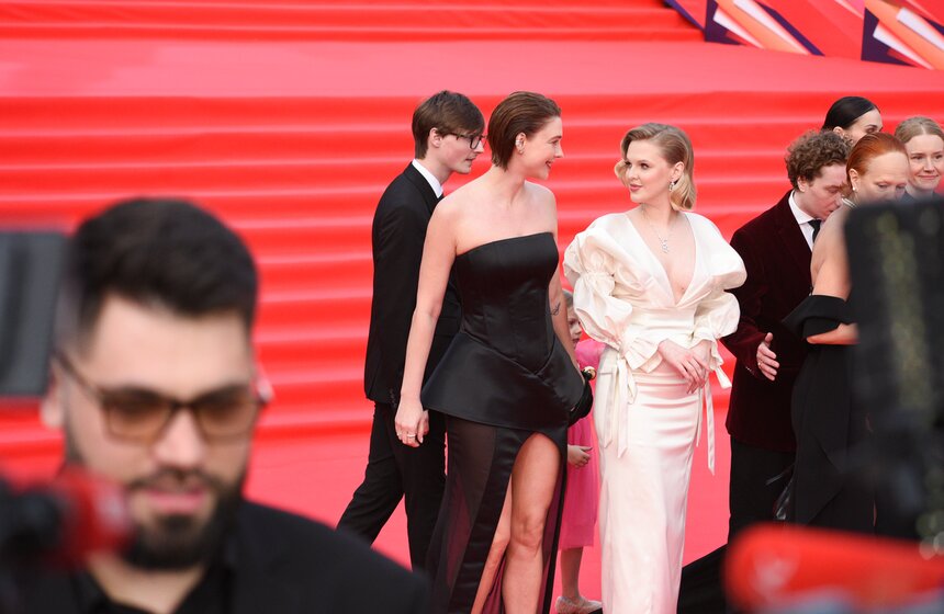 Открытие Московского международного кинофестиваля прошло в кинотеатре "Россия" 26 фото