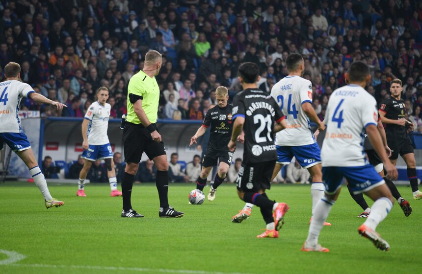 ЦСКА и "Динамо" сыграли вничью в матче Пути РПЛ Кубка России 8 фото