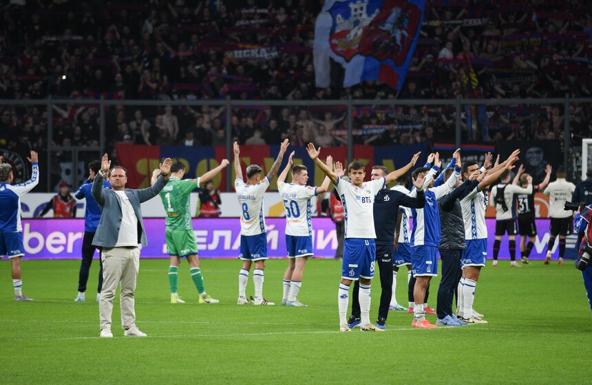 ЦСКА и "Динамо" сыграли вничью в матче Пути РПЛ Кубка России 33 фото