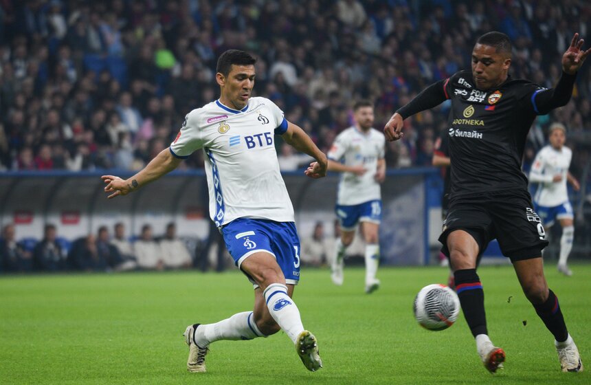 ЦСКА и "Динамо" сыграли вничью в матче Пути РПЛ Кубка России 11 фото