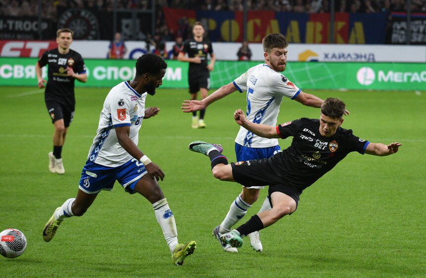 ЦСКА и "Динамо" сыграли вничью в матче Пути РПЛ Кубка России 27 фото