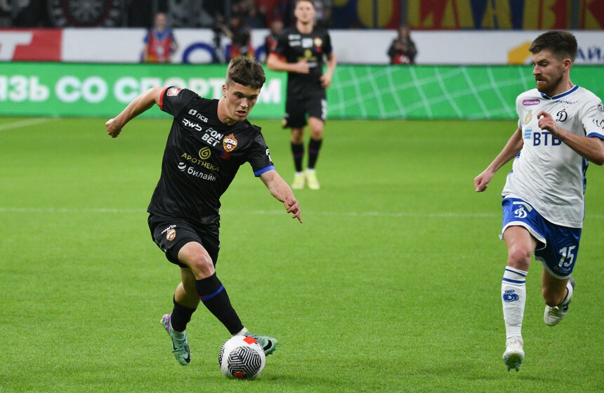 ЦСКА и "Динамо" сыграли вничью в матче Пути РПЛ Кубка России 21 фото