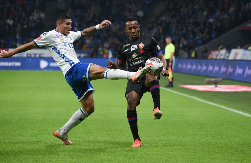 ЦСКА и "Динамо" сыграли вничью в матче Пути РПЛ Кубка России 15 фото