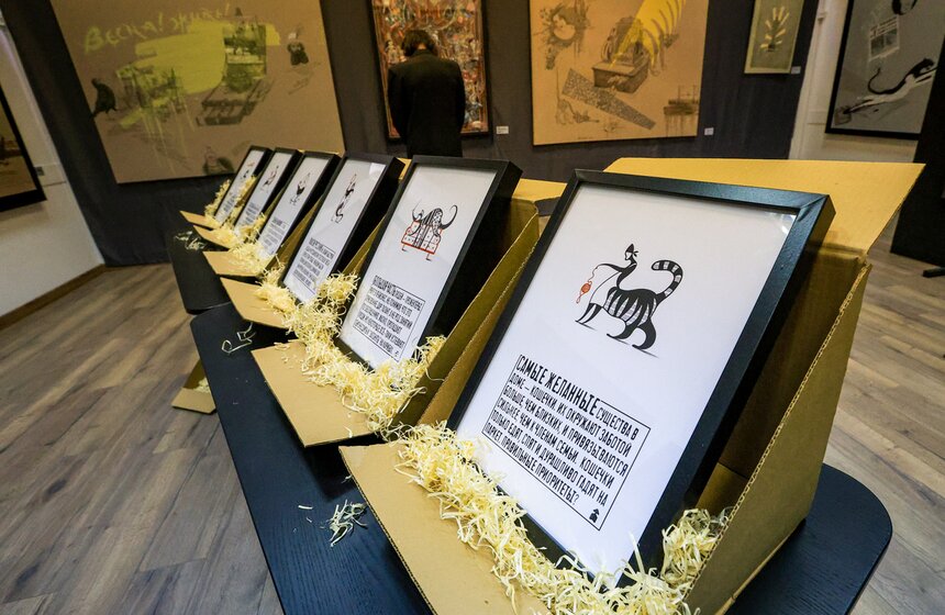 Выставка работ Василия Чекашова "Все круги АРТа" стартовала в Москве 10 фото