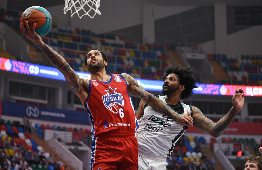 ЦСКА обыграл "Пари НН" в первом матче серии 1/4 финала плей-офф Единой лиги ВТБ 25 фото