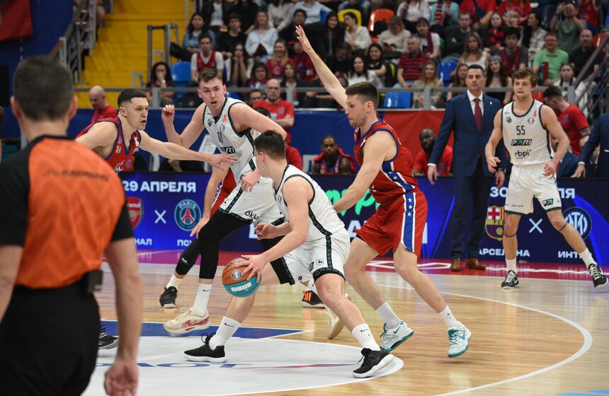 ЦСКА обыграл "Пари НН" в первом матче серии 1/4 финала плей-офф Единой лиги ВТБ 5 фото