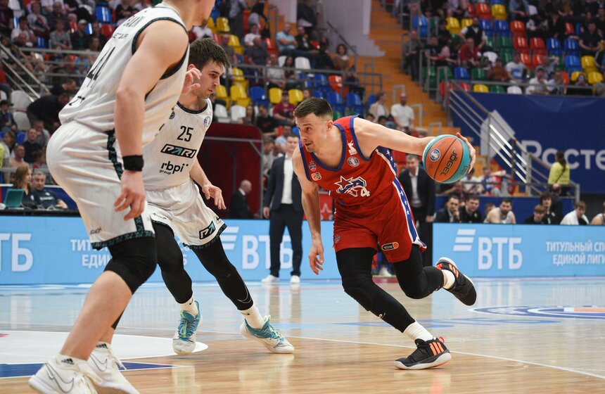 ЦСКА обыграл "Пари НН" в первом матче серии 1/4 финала плей-офф Единой лиги ВТБ 14 фото