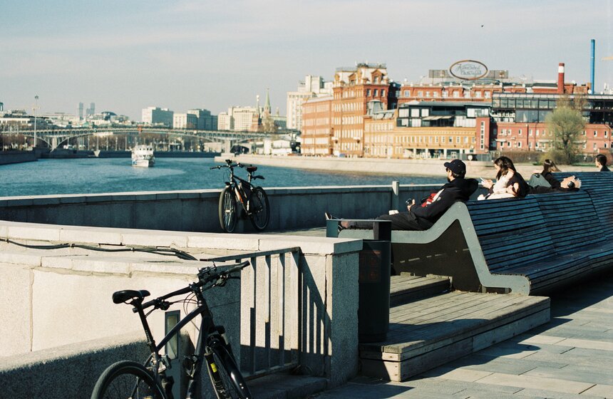 Аномальная жара установилась в Москве 17 фото
