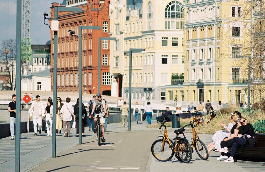 Аномальная жара установилась в Москве 8 фото