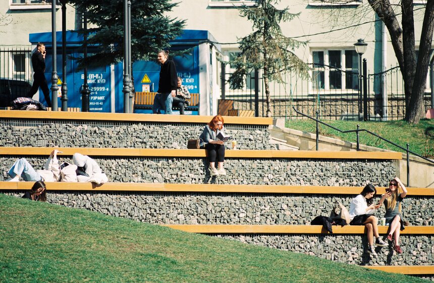 Аномальная жара установилась в Москве 4 фото