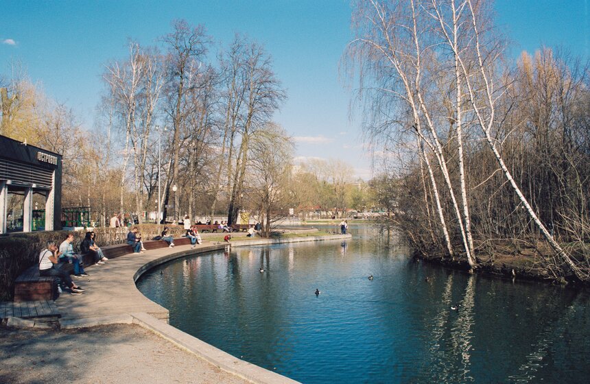 Аномальная жара установилась в Москве 9 фото