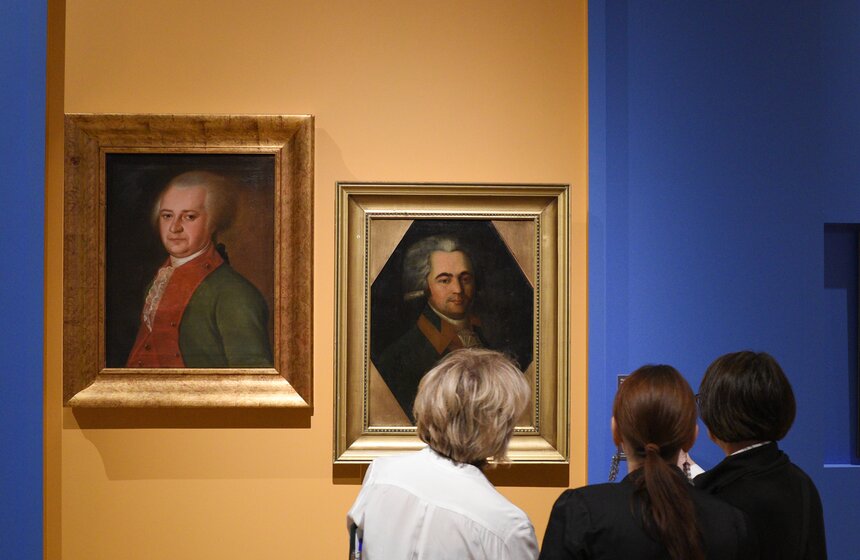 В "Царицыне" открылась выставка "1775. Триумф Екатерины. Московский год императрицы" 19 фото
