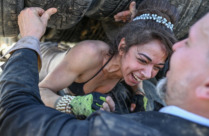 На полигоне "Алабино" прошла первая "Гонка Героев" сезона 10 фото