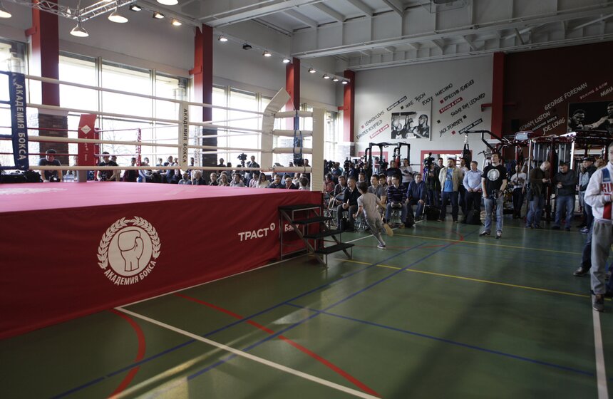 В Москве прошла тренировка Дениса Лебедева и Гильермо Джонса 2 фото