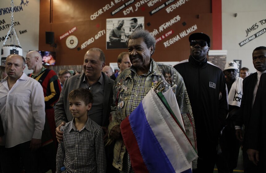 В Москве прошла тренировка Дениса Лебедева и Гильермо Джонса 10 фото