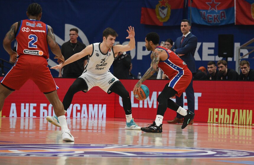 ЦСКА обыграл "Пари НН" в первом матче серии 1/4 финала плей-офф Единой лиги ВТБ 23 фото