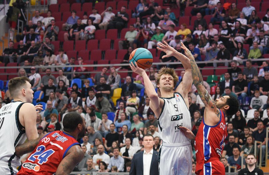 ЦСКА обыграл "Пари НН" в первом матче серии 1/4 финала плей-офф Единой лиги ВТБ 6 фото