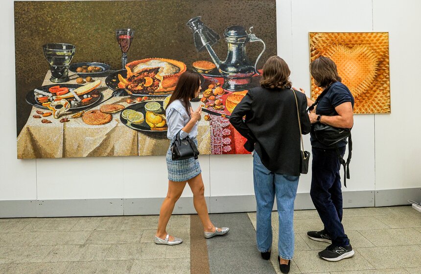 Ярмарка "Арт Москва" открылась в Гостином Дворе 20 фото