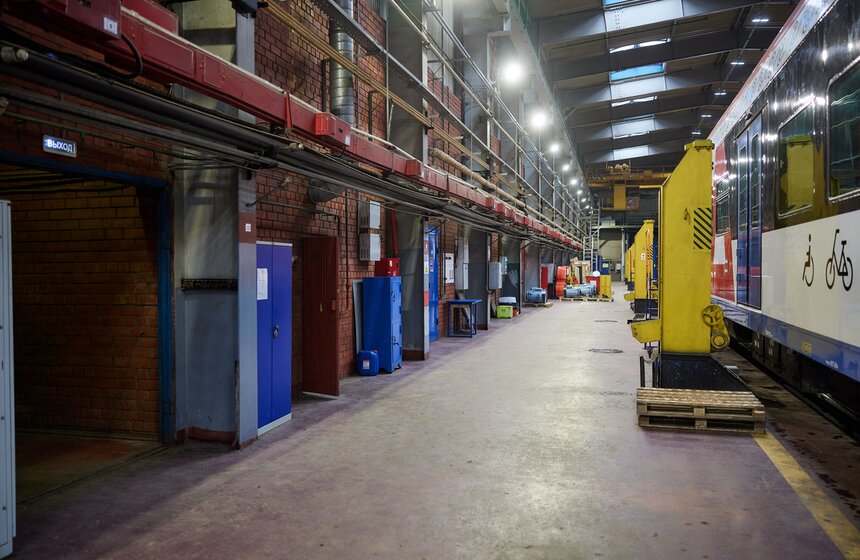 Торжественное мероприятие прошло в честь 80-летия моторвагонного депо "Нахабино" 30 фото