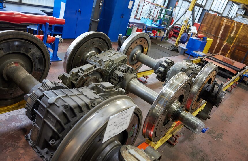 Торжественное мероприятие прошло в честь 80-летия моторвагонного депо "Нахабино" 25 фото