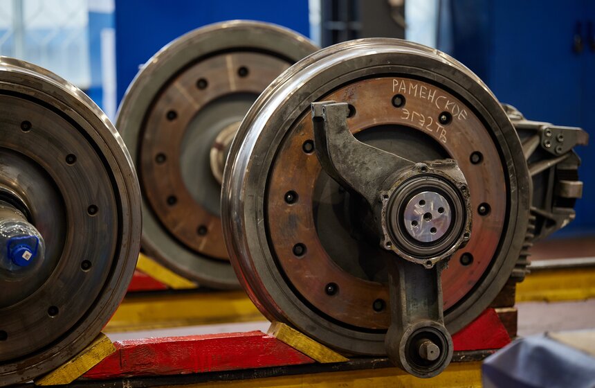 Торжественное мероприятие прошло в честь 80-летия моторвагонного депо "Нахабино" 24 фото