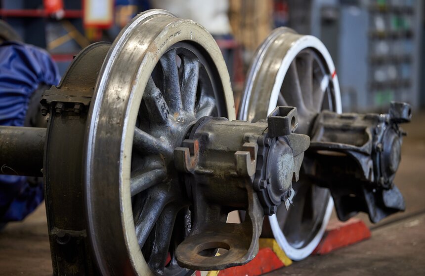 Торжественное мероприятие прошло в честь 80-летия моторвагонного депо "Нахабино" 29 фото