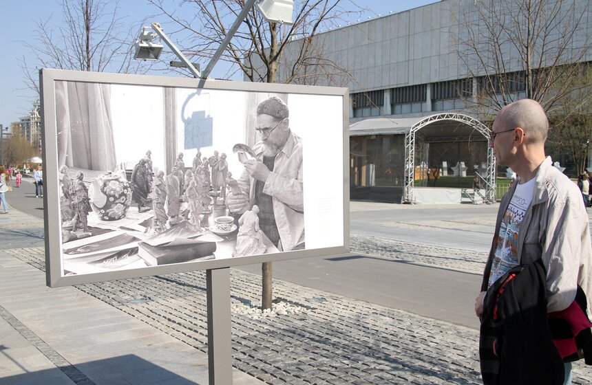 В "Музеоне" открылась выставка "Архив Сергея Меркурова" 13 фото