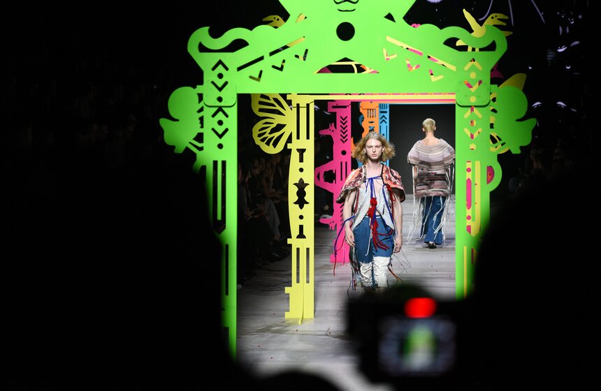 Четвертая Московская неделя моды стартовала в ЦВЗ "Манеж" 36 фото