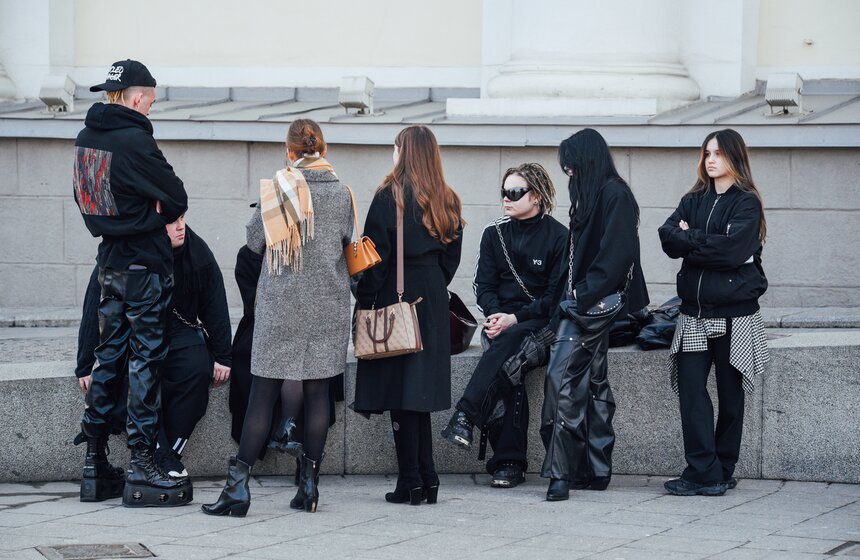 Образы гостей Московской недели моды 27 фото