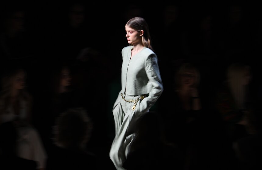 Четвертая неделя моды завершилась в Москве 40 фото