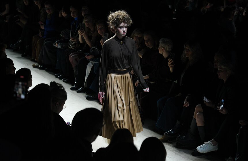 Четвертая неделя моды завершилась в Москве 14 фото