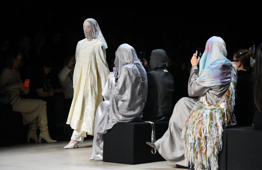 Четвертая неделя моды завершилась в Москве 12 фото