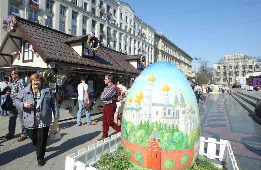 В Москве открылись пасхальные ярмарки 5 фото