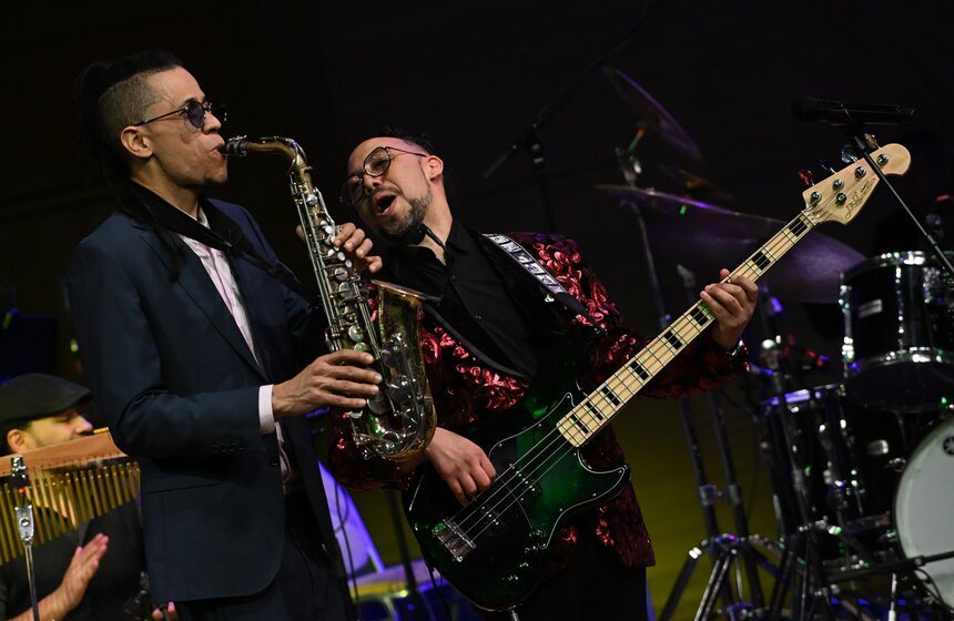 Американские звезды и трио Бутмана выступили на фестивале "Триумф джаза" 13 фото