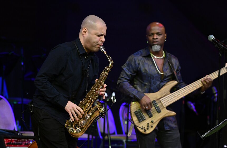 Американские звезды и трио Бутмана выступили на фестивале "Триумф джаза" 16 фото