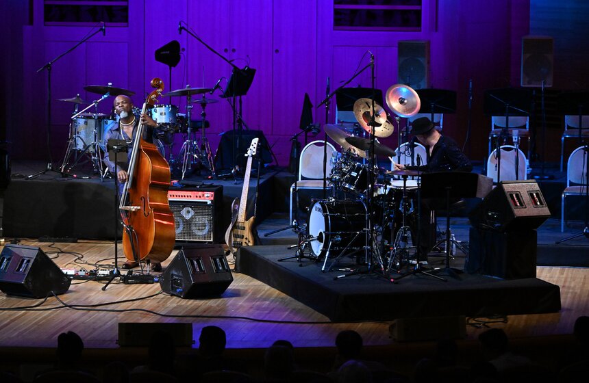 Американские звезды и трио Бутмана выступили на фестивале "Триумф джаза" 22 фото