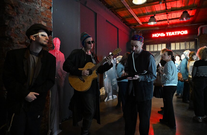 В Московском театре имени Гоголя стартовала акция "Ночь театров" 1 фото