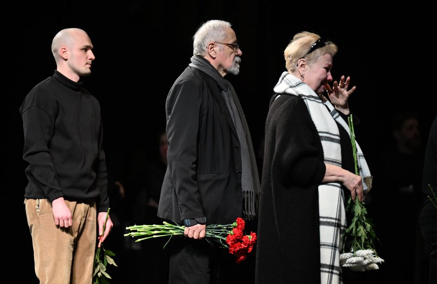 В РАМТ простились с заслуженным артистом России Алексеем Веселкиным 11 фото